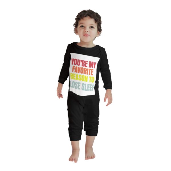 You're My Favorite Baby Long Sleeve Romper