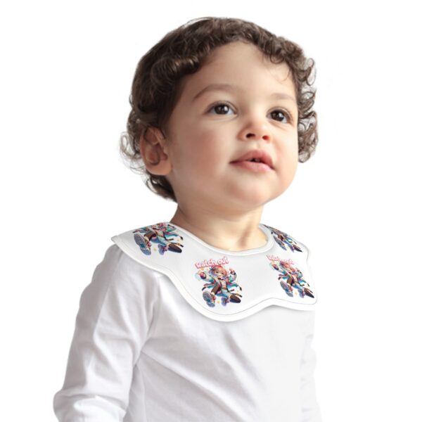 Stay Happy Petal Cotton Baby Bibs - Image 2