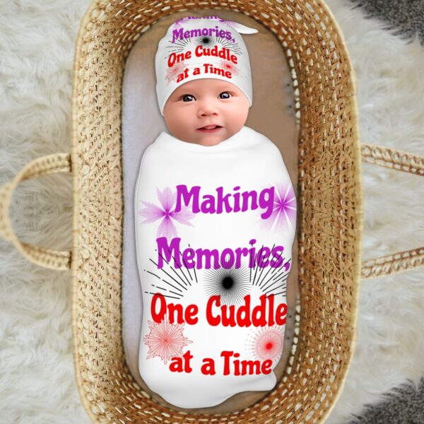 Making Memories Baby Swaddle Blanket - Image 4