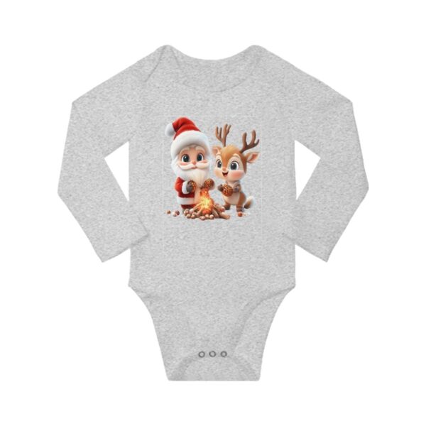 Cute Santa Long Sleeve Onesies - Image 9