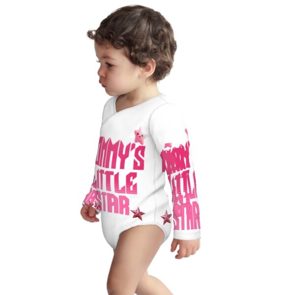 Mommy Little Star Baby Onesies (Long Sleeve) Customized Services - Image 2