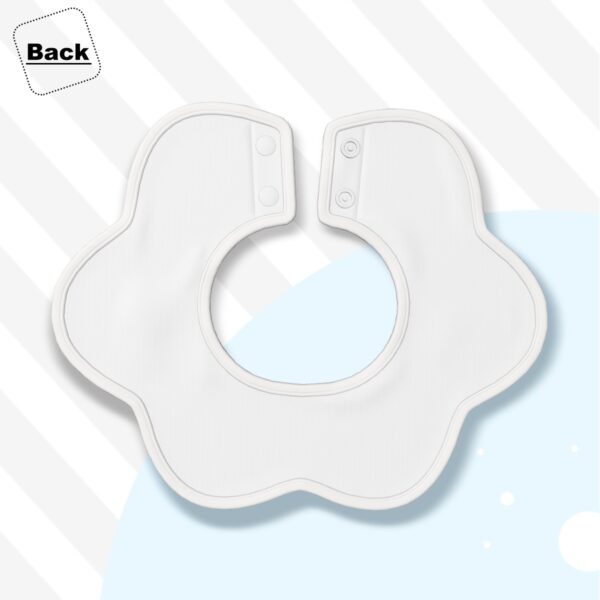 Fluffy Cute Cat Petal Cotton Baby Bibs - Image 4