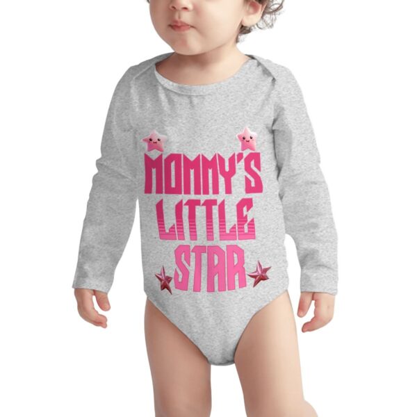 Mommy Little Star Long Sleeve Onesies - Image 2