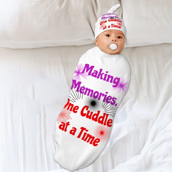 Making Memories Baby Swaddle Blanket - Image 3