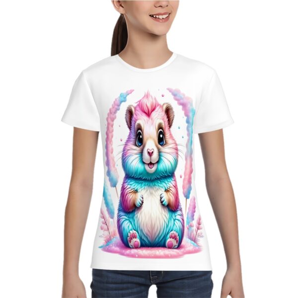 Colorful Bunny T Shirts for Teens (Overall Design)