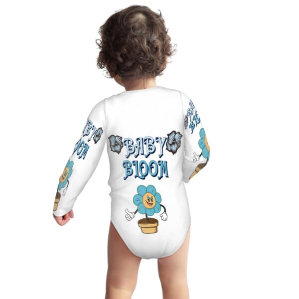 Cute Baby Bloom Baby Onesies (Long Sleeve) Customized Services - Image 3