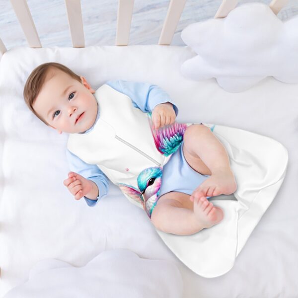 Colorful Sparrow Sleeveless Baby Sleep Sack - Image 4