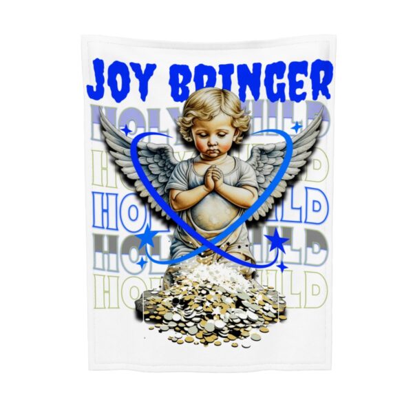 Holy Child Super Soft Plush Baby Blanket