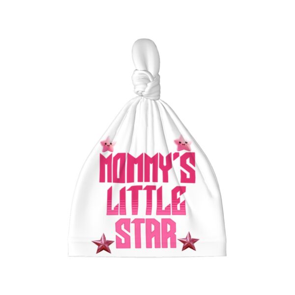 Mommy Little Star Baby Beanie Top Knot