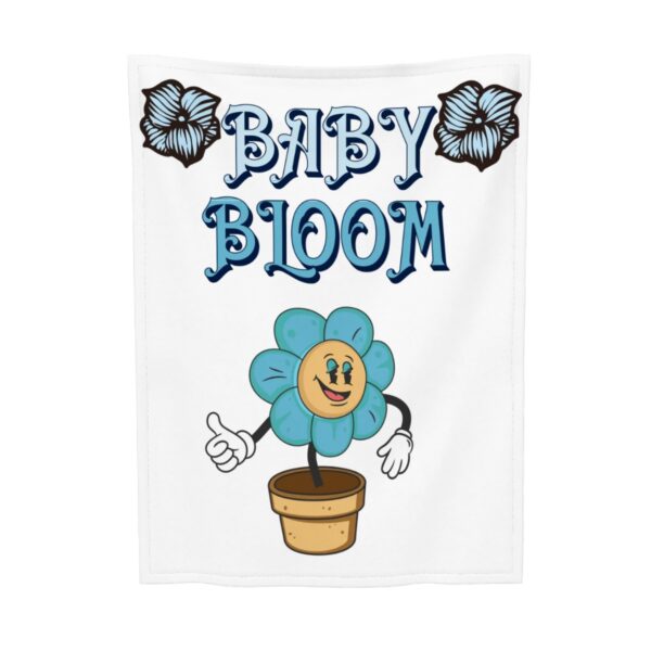 Cute Baby Bloom Super Soft Plush Baby Blanket