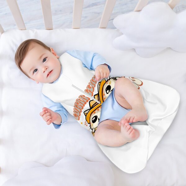 Guitar Genius Kitty Sleeveless Baby Sleep Sack - Image 4