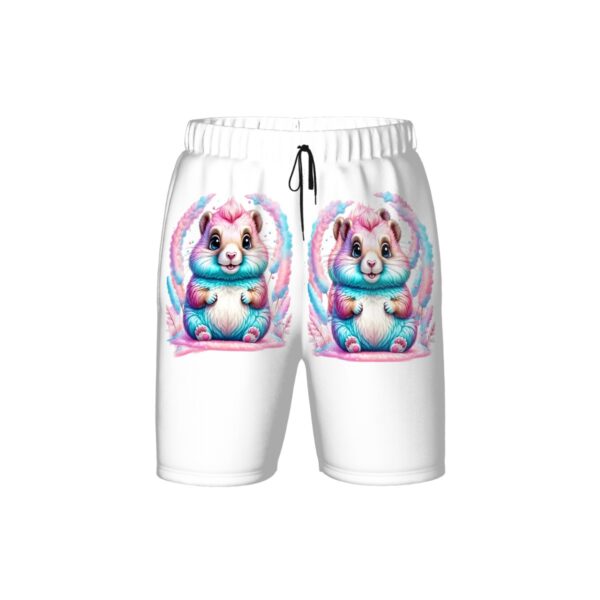 Colorful Bunny Kids Swim Trunks