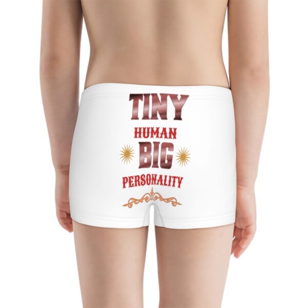 Tiny Human Big Personality Boys Boxer Briefs - Image 3