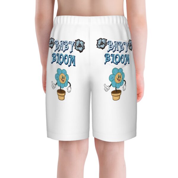 Cute Baby Bloom Teen Beach Shorts - Image 3