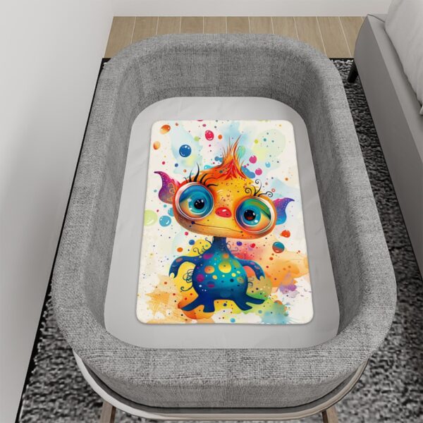 Colorful Cartoon Drawing Waterproof Baby Changing Pad - Image 2