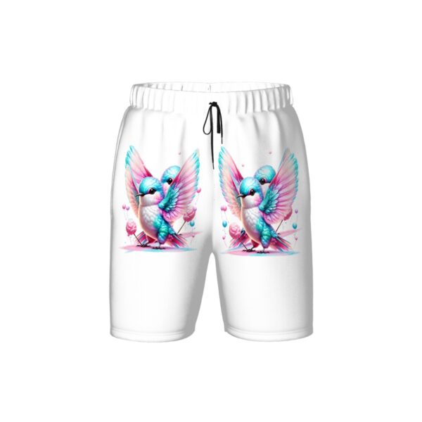 Colorful Sparrow Kids Swim Trunks