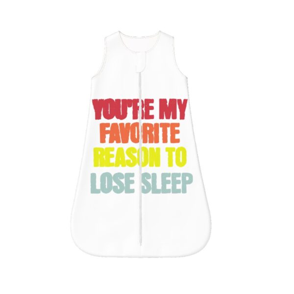 You're My Favorite Sleeveless Baby Sleep Sack