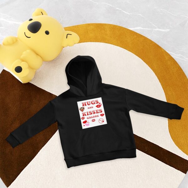 Hugs & Kisses Kids Hoodie Sweatshirt with Pocket - Image 3