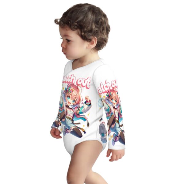 Stay Happy Baby Onesies (Long Sleeve) Customized Services - Image 2