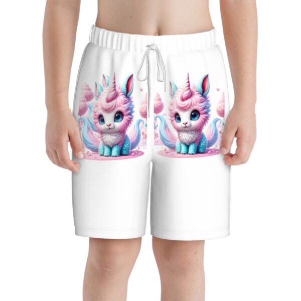 Cute Cat Kids Swim Trunks - Image 8