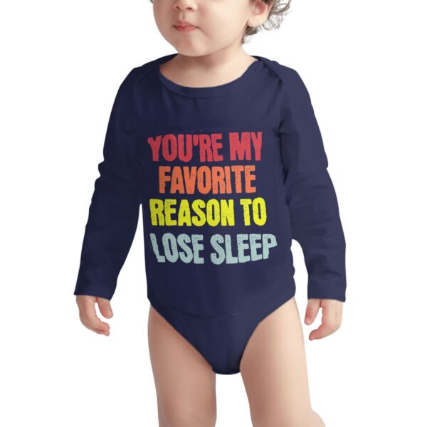 You're My Favorite Long Sleeve Onesies - Image 3