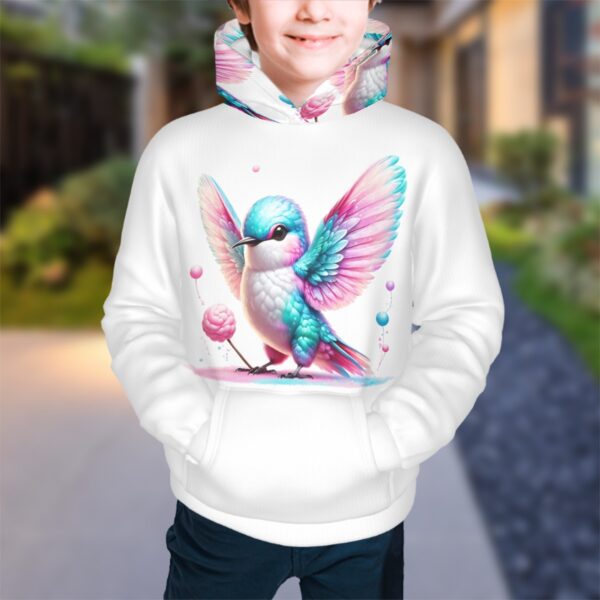 Colorful Sparrow Youth Hoodies - Image 2