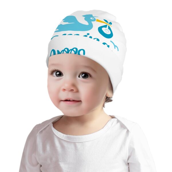 Baby Coming Soon Baby Hat Cotton Beanie