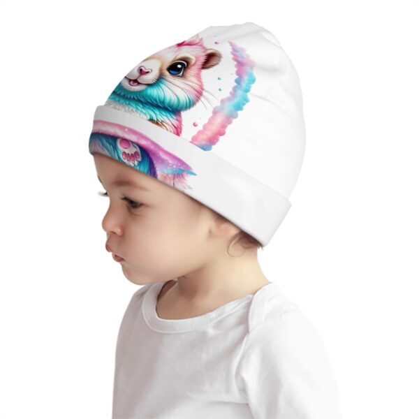 Colorful Bunny Baby Hat Cotton Beanie - Image 3