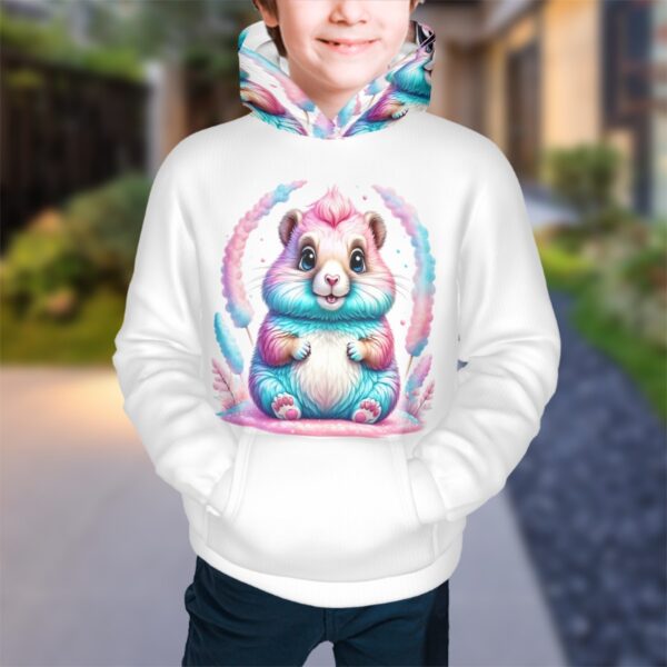 Colorful Bunny Youth Hoodies - Image 2