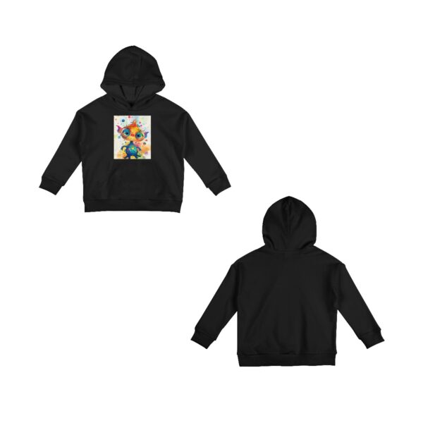 Colorful Cartoon Drawing Kids Hoodie Sweatshirt with Pocket - Image 4