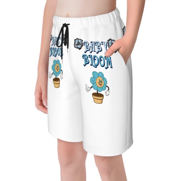 Cute Baby Bloom Teen Beach Shorts - Image 2