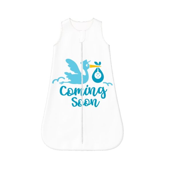 Baby Coming Soon Sleeveless Baby Sleep Sack