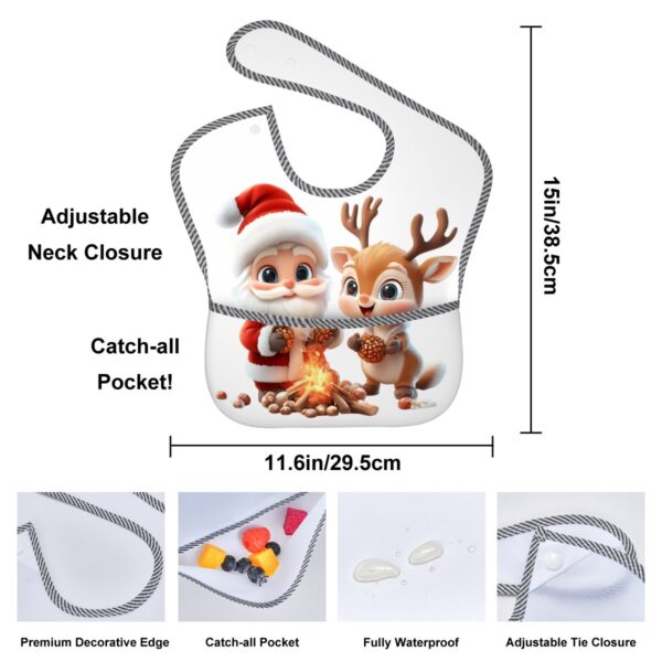 Cute Santa Baby Bibs - Image 5