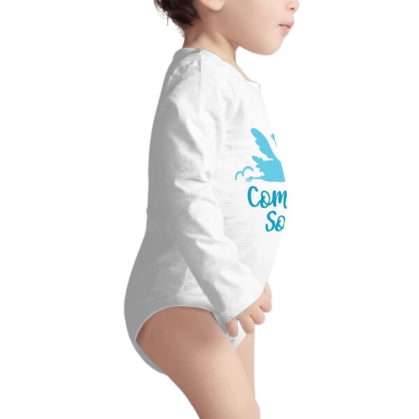 Baby Coming Soon Long Sleeve Onesies - Image 5