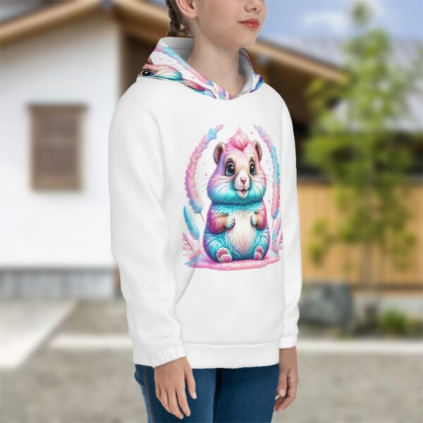 Colorful Bunny Youth Hoodies - Image 4