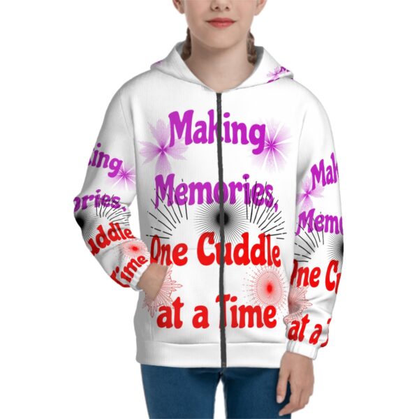 Making Memories Teen Zip Up Hoodie (Without Cord)