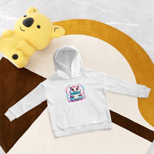 Colorful Bunny Kids Hoodie Sweatshirt with Pocket - Image 5