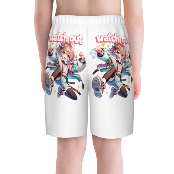 Stay Happy Teen Beach Shorts - Image 3