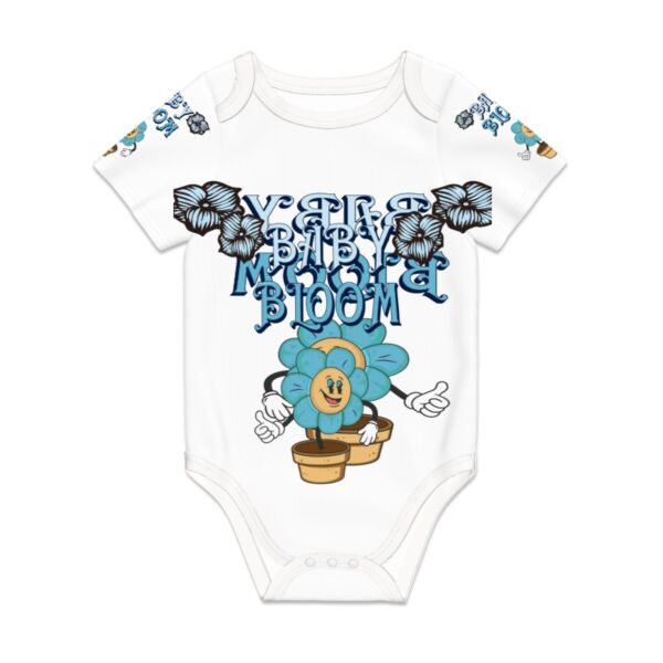 Cute Baby Bloom Short Sleeve Onesie Customized Services