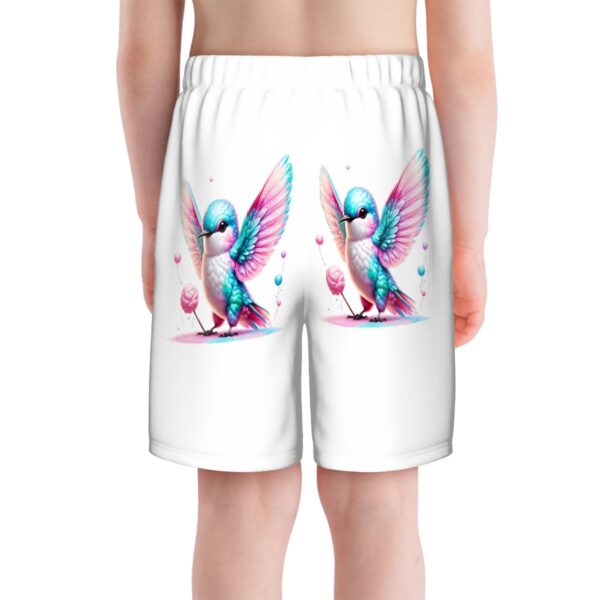 Colorful Sparrow Kids Swim Trunks - Image 6