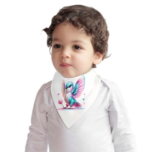 Colorful Sparrow Baby Drool Bibs - Image 2