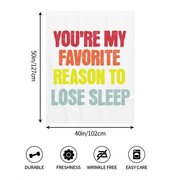 You're My Favorite Large Baby Blanket - Image 5