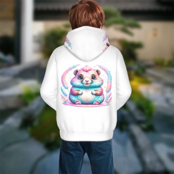 Colorful Bunny Youth Hoodies - Image 3