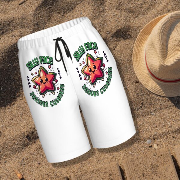 Silly Face Star Teen Beach Shorts - Image 4