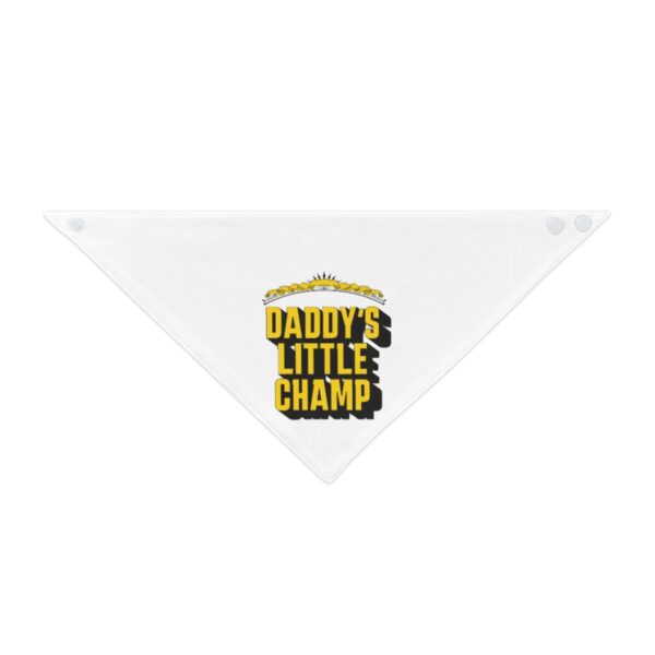 Daddy's Little Champ Baby Drool Bibs