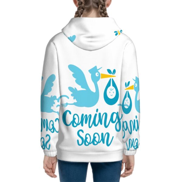 Baby Coming Soon Hoodies for Teens - Image 4