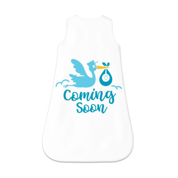 Baby Coming Soon Sleeveless Baby Sleep Sack - Image 2