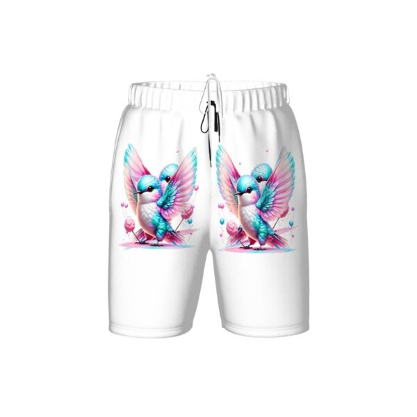 Colorful Sparrow Kids Swim Trunks - Image 2