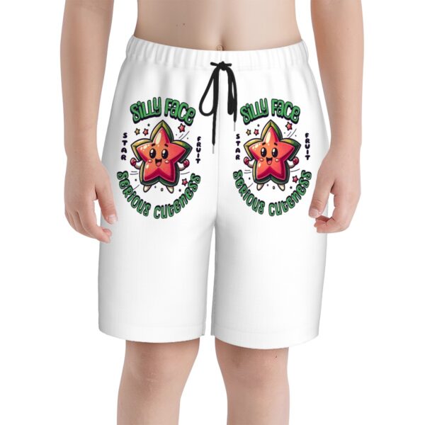 Silly Face Star Teen Beach Shorts