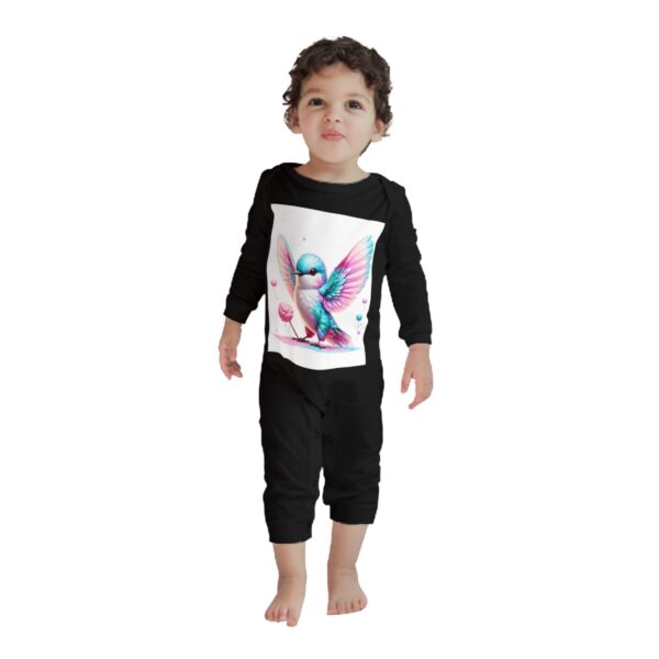 Colorful Sparrow Baby Long Sleeve Romper